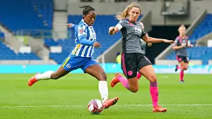 Intense WSL Clash: Brighton & Hove Albion Women vs. Leicester City Women (14NOV21)