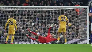 Makes A Save Prints: Ipswich Town v Brighton and Hove Albion Premier League 16JAN25