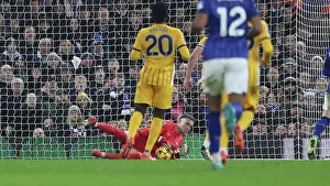 Makes A Save Prints: Ipswich Town v Brighton and Hove Albion Premier League 16JAN25