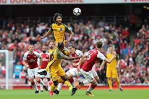 Arsenal 01OCT17 Prints: Isaiah Brown's Determined Run: Arsenal vs
