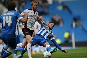Jake Forster-Caskey in Action for Brighton and Hove Albion against Rotherham United at American Express Community Stadium, October 2014