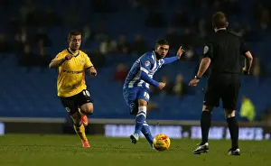 Jake Forster-Caskey in Action: Brighton & Hove Albion vs Wigan Athletic, American Express Community Stadium, 4 November 2014