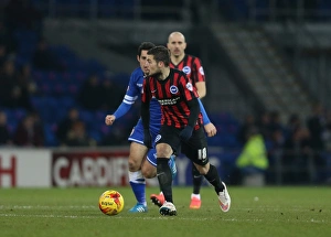 Cardiff City Prints: Jake Forster-Caskey in Action: Cardiff City vs