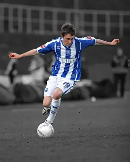 Jake Robinson in Action: Brighton & Hove Albion vs Stafford Rangers
