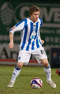 Jake Robinson of Brighton & Hove Albion: A Picture of Focused Determination