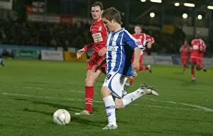 Images Dated 4th December 2006: Jake Robinson scores Albions third goal