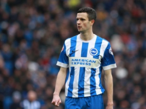 Bolton Wanderers 13FEB16 Prints: Jamie Murphy in Action: Brighton & Hove Albion vs