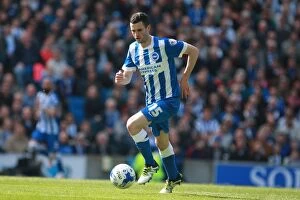 Images Dated 2nd April 2016: Jamie Murphy in Action: Brighton & Hove Albion vs Burnley, Sky Bet Championship, April 2016