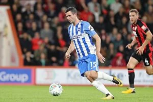 Images Dated 19th September 2017: Jamie Murphy in Action: Brighton and Hove Albion vs. AFC Bournemouth, EFL Cup 2017