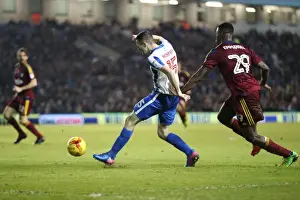 Jamie Murphy in Action: Brighton & Hove Albion vs Ipswich Town, EFL Sky Bet Championship 2017