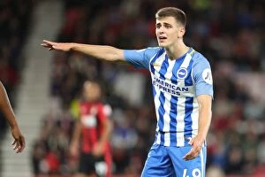 Images Dated 19th September 2017: Jayson Molumby in Action: Brighton and Hove Albion vs. AFC Bournemouth, EFL Cup 2017