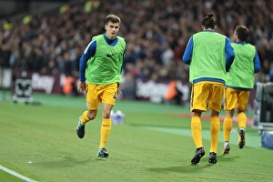 West Ham United 20OCT17 Prints: Jayson Molumby in Action: Brighton and Hove Albion vs