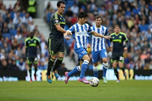 Middlesbrough 18OCT14 Prints: Joao Teixeira in Action: Brighton and Hove Albion vs. Middlesbrough (18th October 2014)