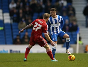 Joe Bennett in Action: Brighton & Hove Albion vs. Nottingham Forest (7th February 2015)