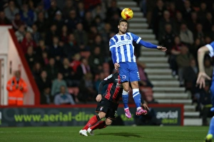 Bournemouth 01NOV14 Prints: Joe Bennett at American Express Community Stadium