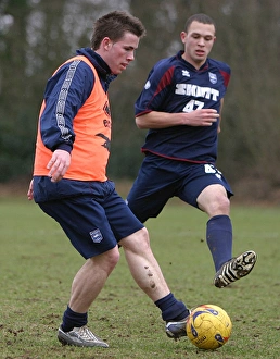 Images Dated 16th November 2006: Joe Gatting training at Falmer