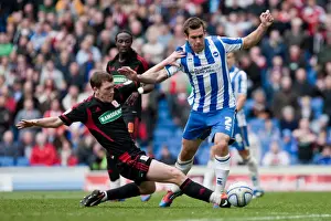 Joe Mattock Faces Tough Challenge in Brighton & Hove Albion vs Middlesbrough Championship Match, March 2012