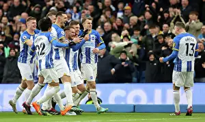 West Ham United 04MAR23 Prints: Joel Veltman's Double: Brighton & Hove Albion Take 2-0 Lead Over West Ham United (04MAR23)