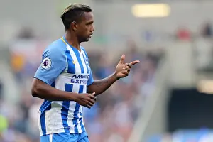Everton 15OCT17 Prints: Jose Izquierdo in Action: Brighton and Hove Albion vs Everton, Premier League (15OCT17)