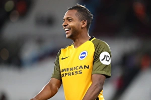 West Ham United 20OCT17 Prints: Jose Izquierdo's Goal: Brighton and Hove Albion Celebrate Premier League Victory over West Ham United (20OCT17)