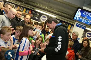 Young Seagulls Xmas Party 2013 Prints: A Joyful Gathering of Brighton & Hove Albion's Young Talents: The Young Seagulls Christmas Party 2013