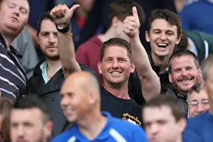 Jubilant Brighton Fans Celebrate Championship Victory at Craven Cottage (15.08.2015)