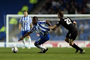Birmingham City - 29-09-12 Prints: Kazenga LuaLua in Action: Brighton & Hove Albion vs Birmingham City