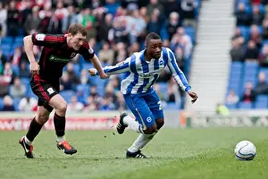 Middlesbrough - 31-03-2012 Prints: Kazenga LuaLua's Championship Showdown: Brighton & Hove Albion vs