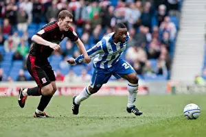 Middlesbrough - 31-03-2012 Prints: Kazenga LuaLua's Electric Performance: Brighton & Hove Albion vs Middlesbrough