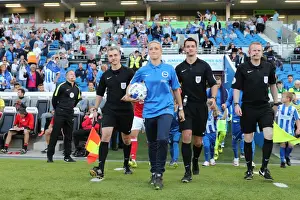 Nottingham Forest 12AUG16 Prints: Kirsty Barton: Leading the Way in Brighton and Hove Albion's EFL Sky Bet Championship Clash vs