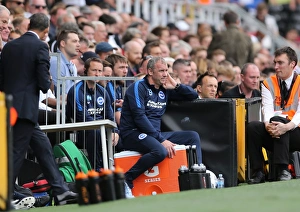 Fulham 15AUG15 Prints: Kit Man Clive Thompson at Fulham vs. Brighton and Hove Albion, Sky Bet Championship 2015
