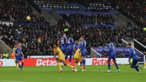 Attacks Prints: Leicester City v Brighton and Hove Albion Premier League 08DEC24