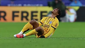Pain Prints: Leicester City v Brighton and Hove Albion Premier League 08DEC24