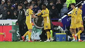 Substitution Prints: Leicester City v Brighton and Hove Albion Premier League 08DEC24