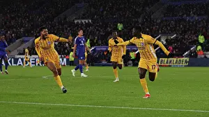 Scores A Goal 0 2 Prints: Leicester City v Brighton and Hove Albion Premier League 08DEC24