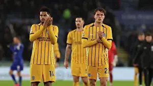 Looks Frustrated Prints: Leicester City v Brighton and Hove Albion Premier League 08DEC24