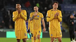 Looks Frustrated Prints: Leicester City v Brighton and Hove Albion Premier League 08DEC24