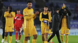 Looks Frustrated Prints: Leicester City v Brighton and Hove Albion Premier League 08DEC24