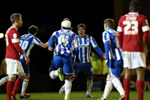 Barnsley - 12-03-2013 Prints: Leonardo Ulloa Scores the Equalizer: Barnsley 1-1 Brighton & Hove Albion (Championship)