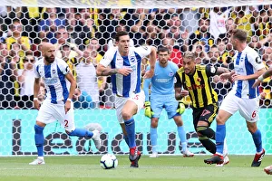 Lewis Dunk in Action: Brighton and Hove Albion vs. Watford, Premier League (11th August 2018)