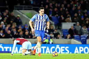 Burnley 16DEC17 Prints: Lewis Dunk in Action: Brighton & Hove Albion vs Burnley (16DEC17)