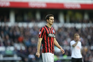Lewis Dunk in Action: Derby County vs. Brighton & Hove Albion, Sky Bet Championship, iPro Stadium, December 2014