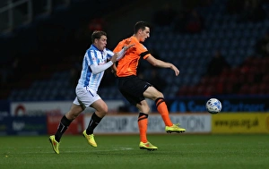 Huddersfield Town 21OCT14 Prints: Lewis Dunk in Action: Huddersfield vs. Brighton & Hove Albion, October 2014