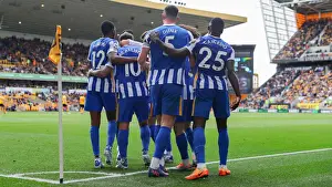 Takes A Penalty And Prints: Lewis Dunk's Unyielding Defense: Brighton & Hove Albion's Shield Against Wolverhampton Wanderers (30APR22)