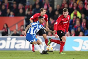 2013 Prints: Liam Bridcutt in Action: Brighton & Hove Albion vs