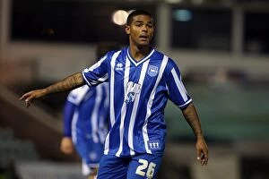 Images Dated 21st September 2010: Liam Bridcutt: Brighton and Hove Albion Midfielder in Action
