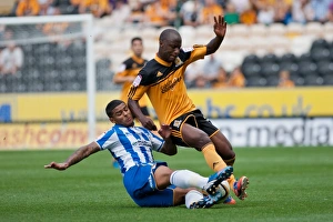 Hull City - 18-08-2012 Prints: Liam Bridcutt: Clash at KC Stadium - Hull City vs