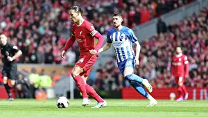 Liverpool Defender Virgil Van Dijk 4 Prints: Liverpool v Brighton and Hove Albion Premier League 31MAR24