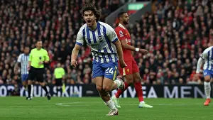 Shoots At Goal Prints: Liverpool v Brighton and Hove Albion Premier League DDMMMYY