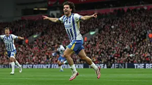 Shoots At Goal Prints: Liverpool v Brighton and Hove Albion Premier League DDMMMYY